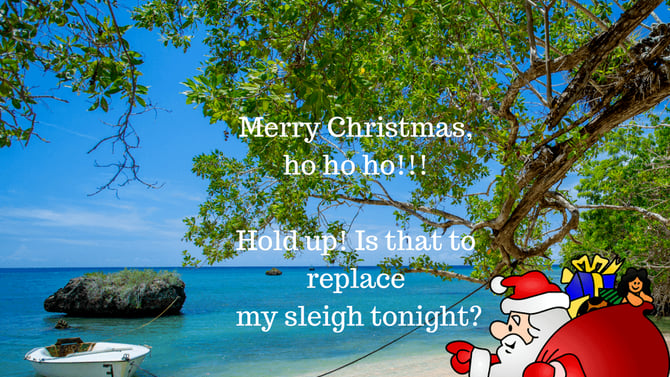 Happy holidays from Jamaica. Hope you love our cartoon!