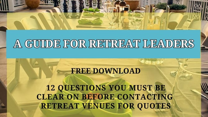 Getting Quotes from Retreat Venues: 12 Questions to Answer First
